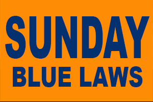 sunday blue laws sidebar